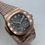 Miniatura: Patek Philippe Nautilus Rose Gold Moonphase Power Reserve Grey Dial