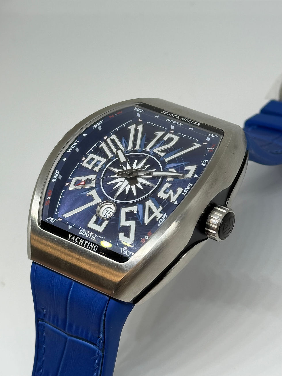 Miniatura: Franck Muller Vanguard Yachting Blue Dial