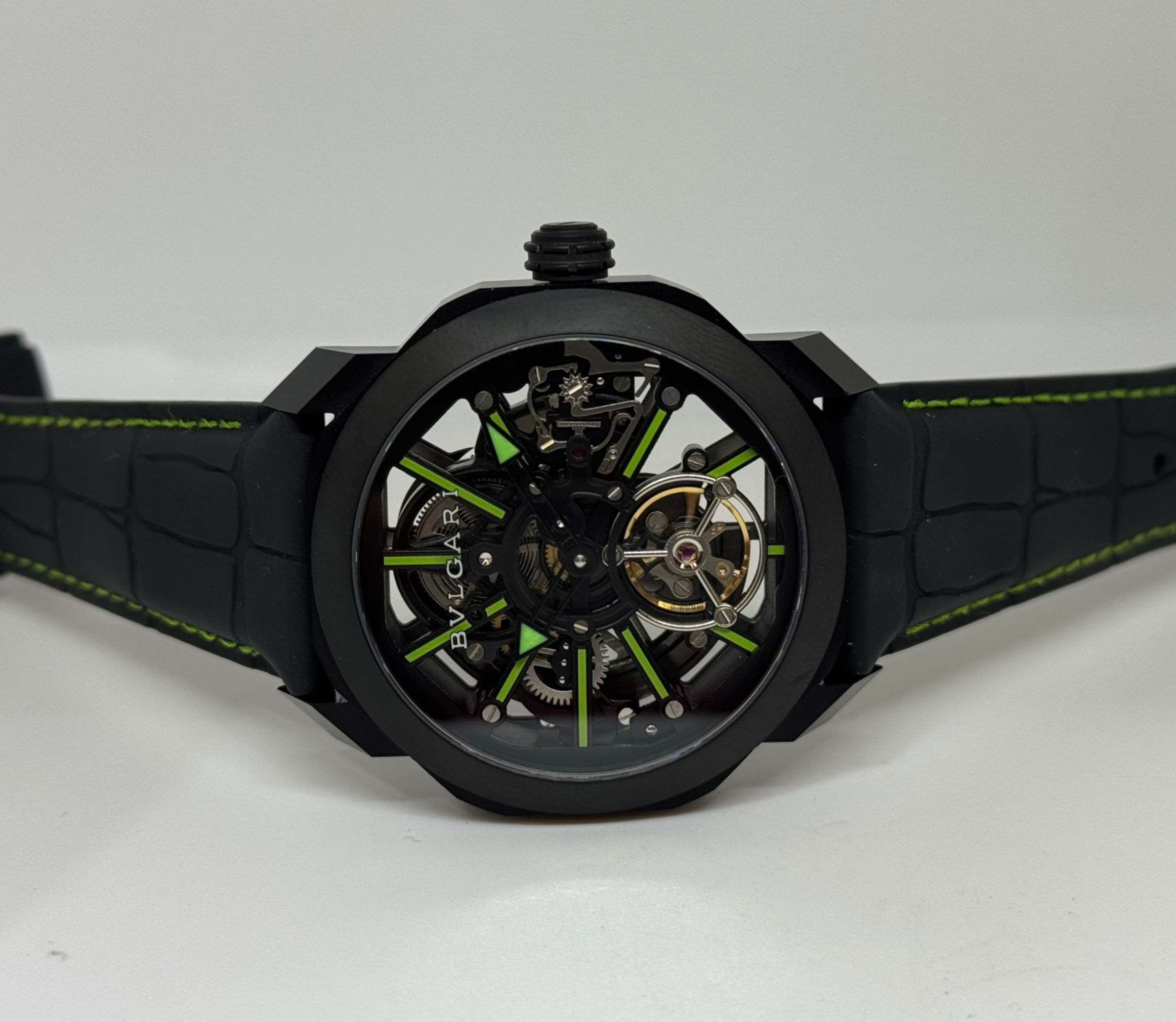 Bulgari Octo Tourbillon Sapphire Black/Green