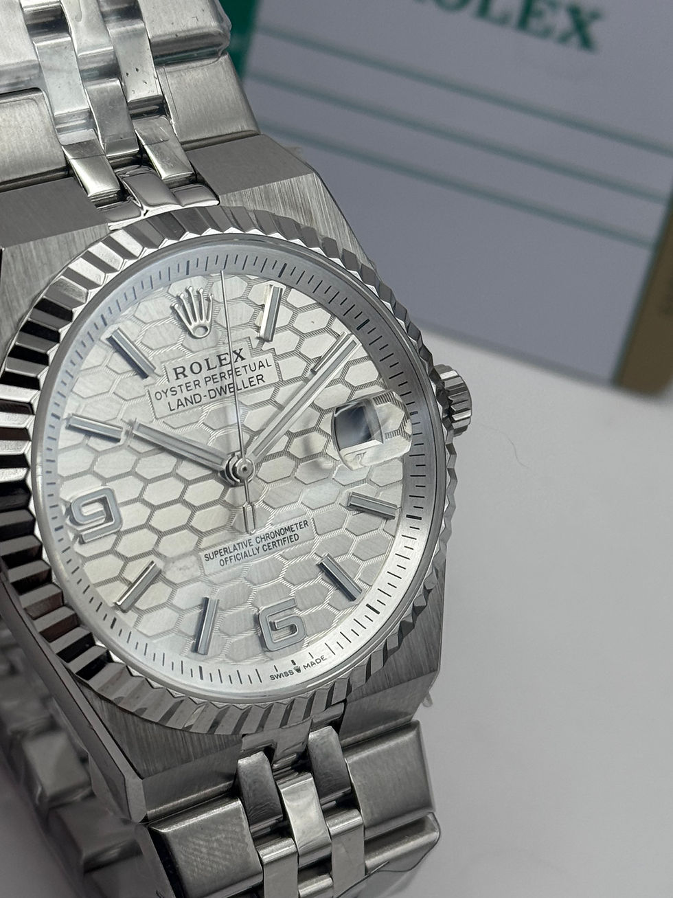Miniatura: Rolex Land Dweller White Dial 2025 SWISS