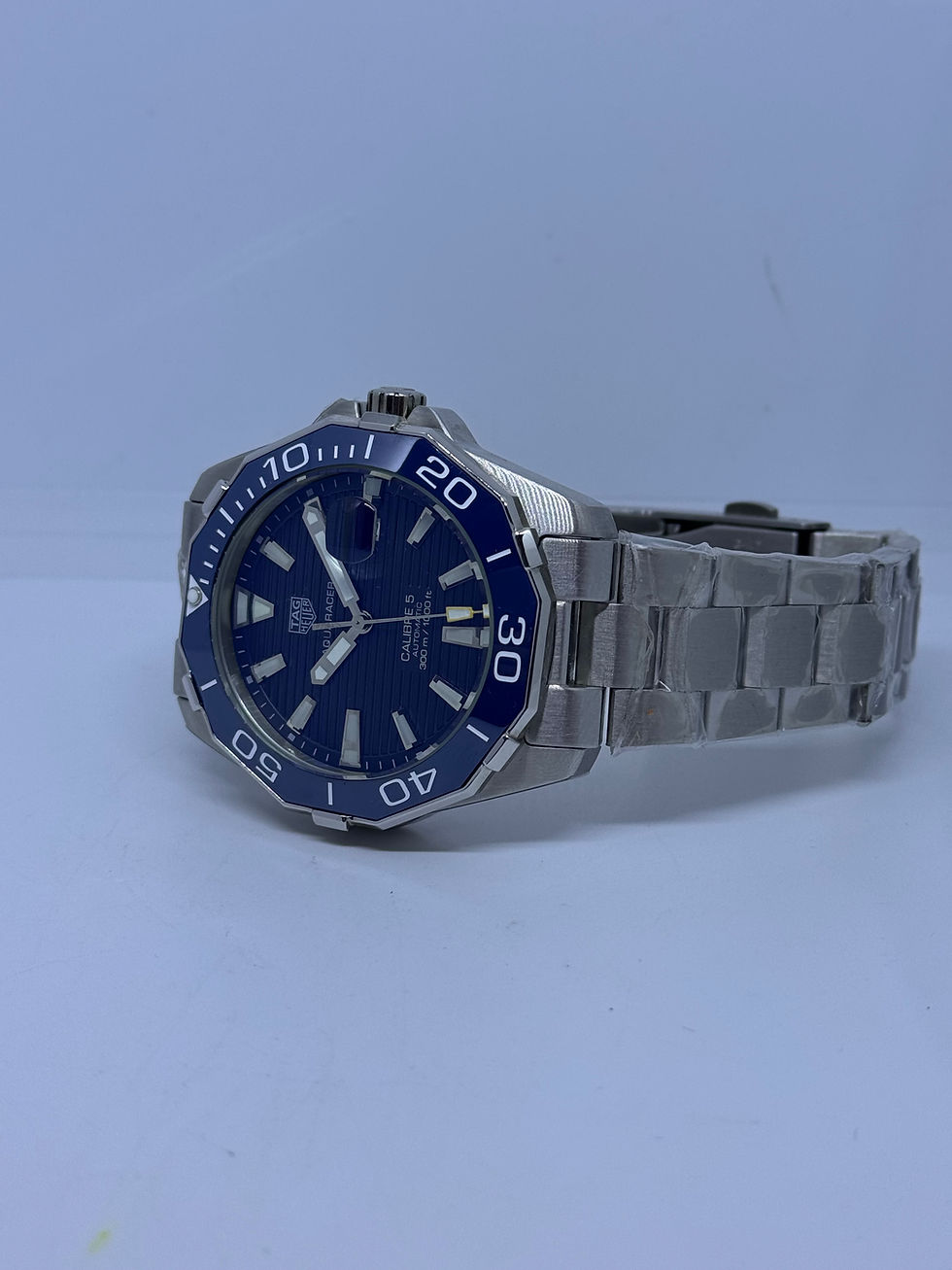 Miniatura: Tag Heuer Calibre 5 Aquaracer Blue Dial Automatic 