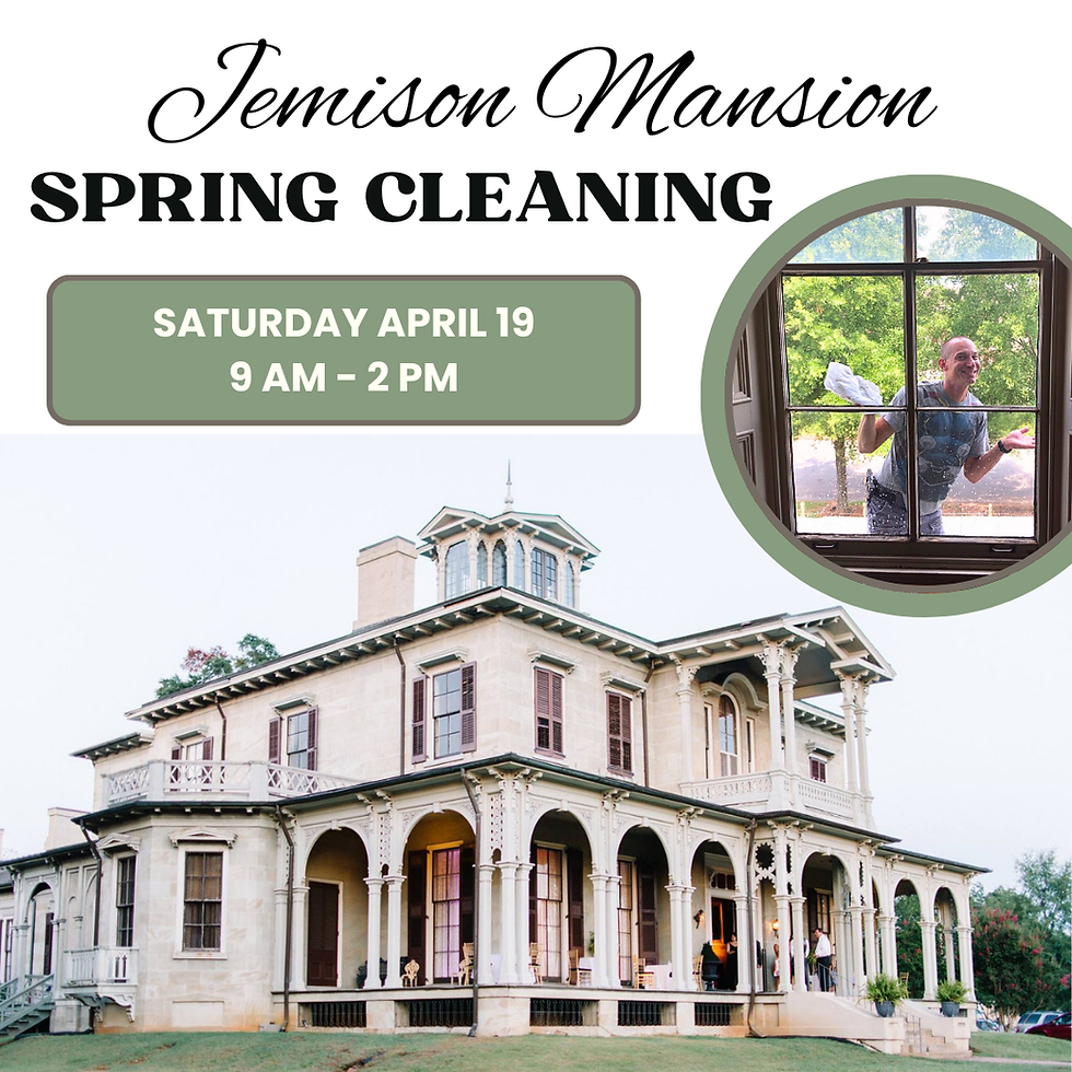 Jemison-Van de Graaff Spring Cleaning