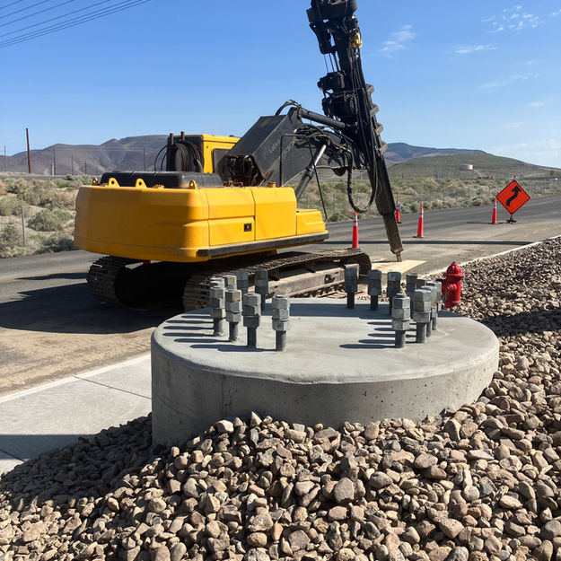 alpine drilling construction work