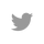 Grey Twitter Icon
