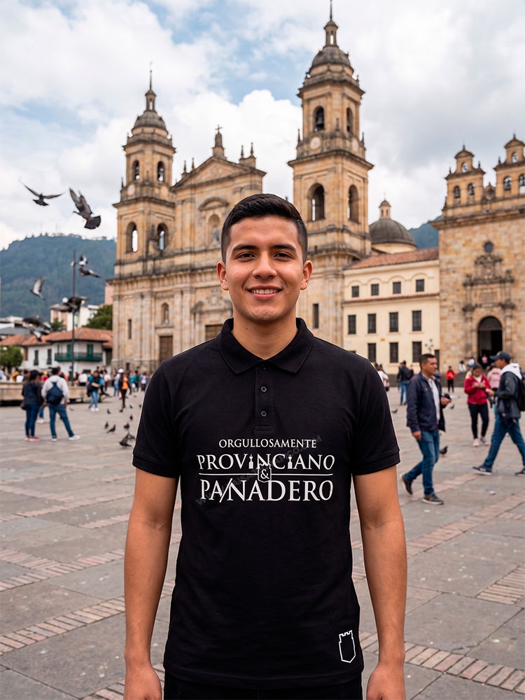 Miniatura: Polo "Orgullosamente Provinciano & Panadero" – Identidad Verdolaga
