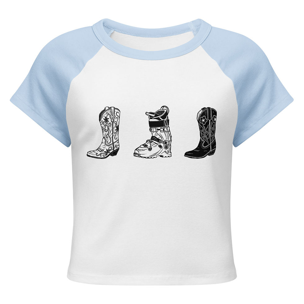Thumbnail: Women’s Retro Range & Run Raglan Baby Tee
