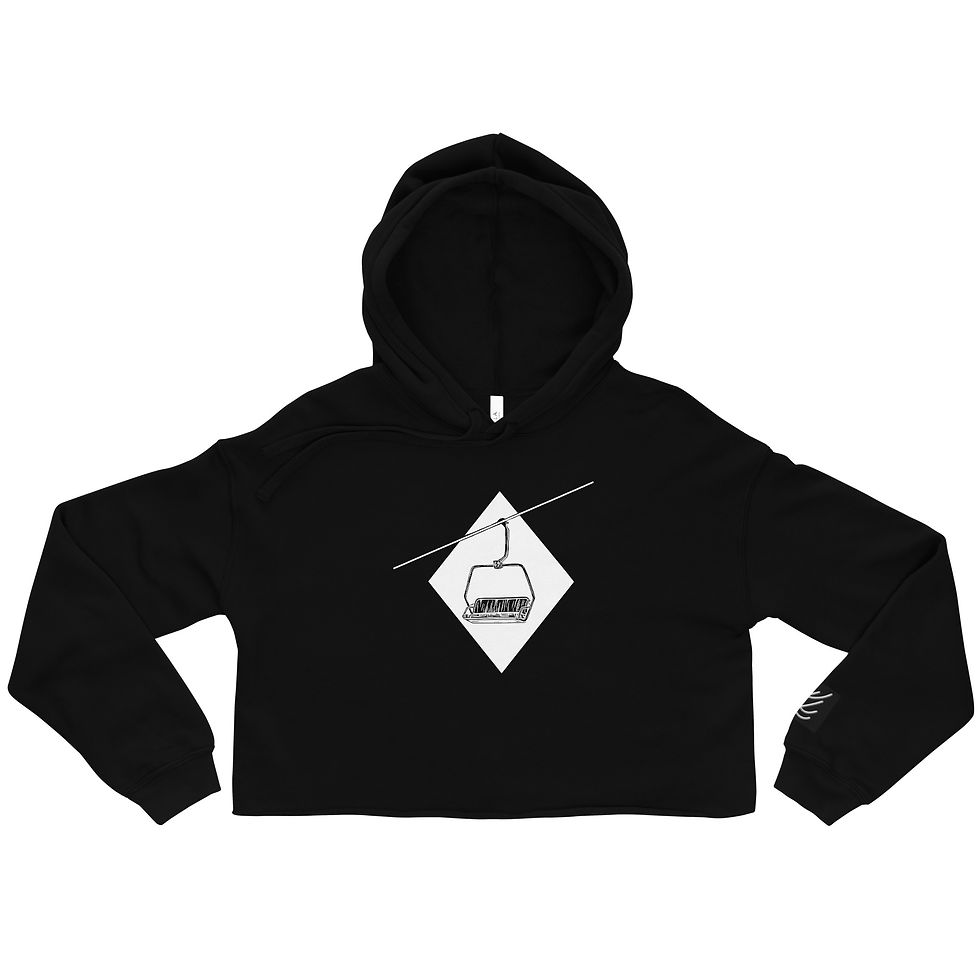 Thumbnail: 'Chair 69' Crop Hoodie