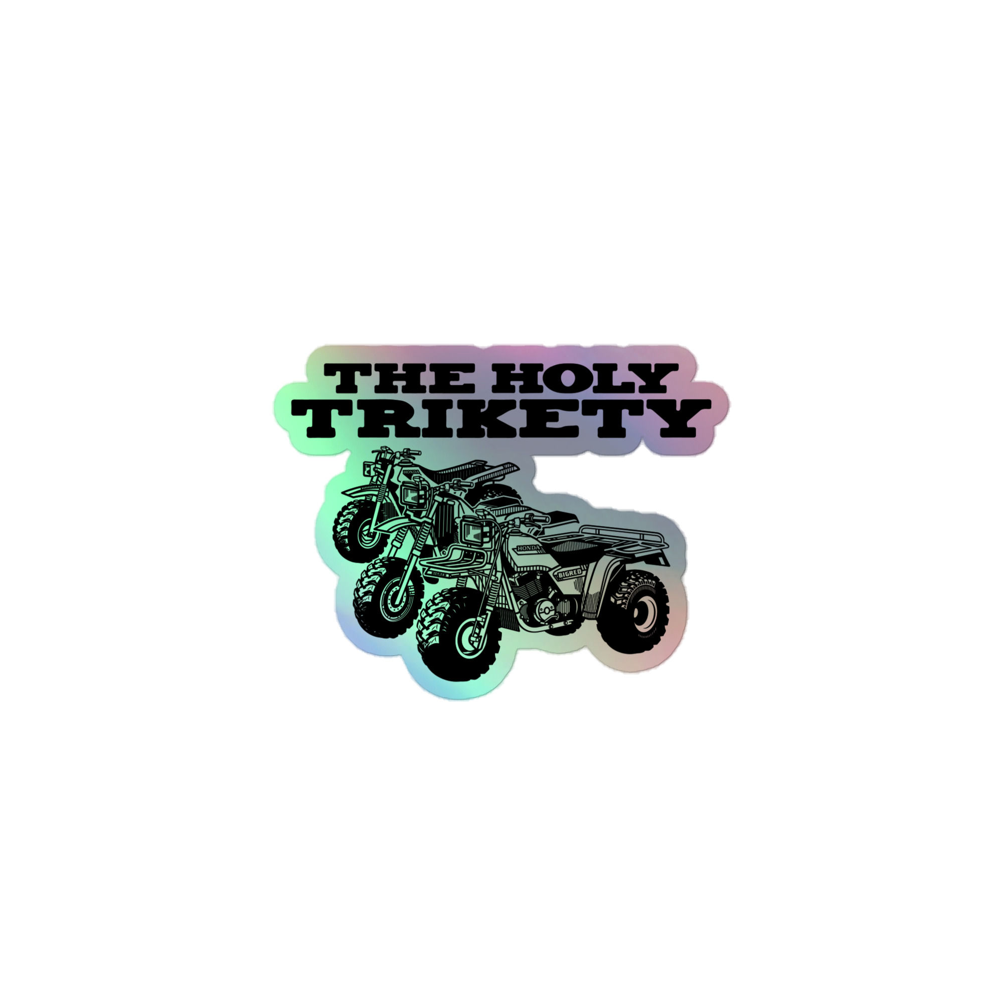 The Holy Trikety - Holographic stickers