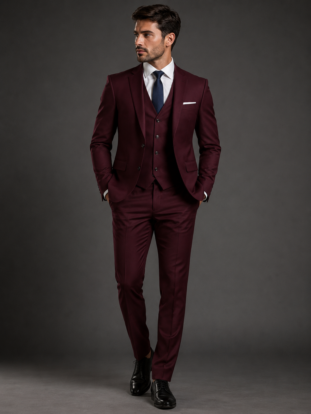 Conjunto Social Masculino Premium – Terno Slim Fit para Eventos, Cerimônias e
