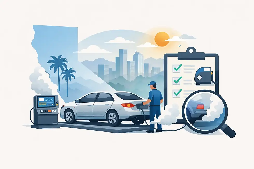 When Is Smog Check Required in California?