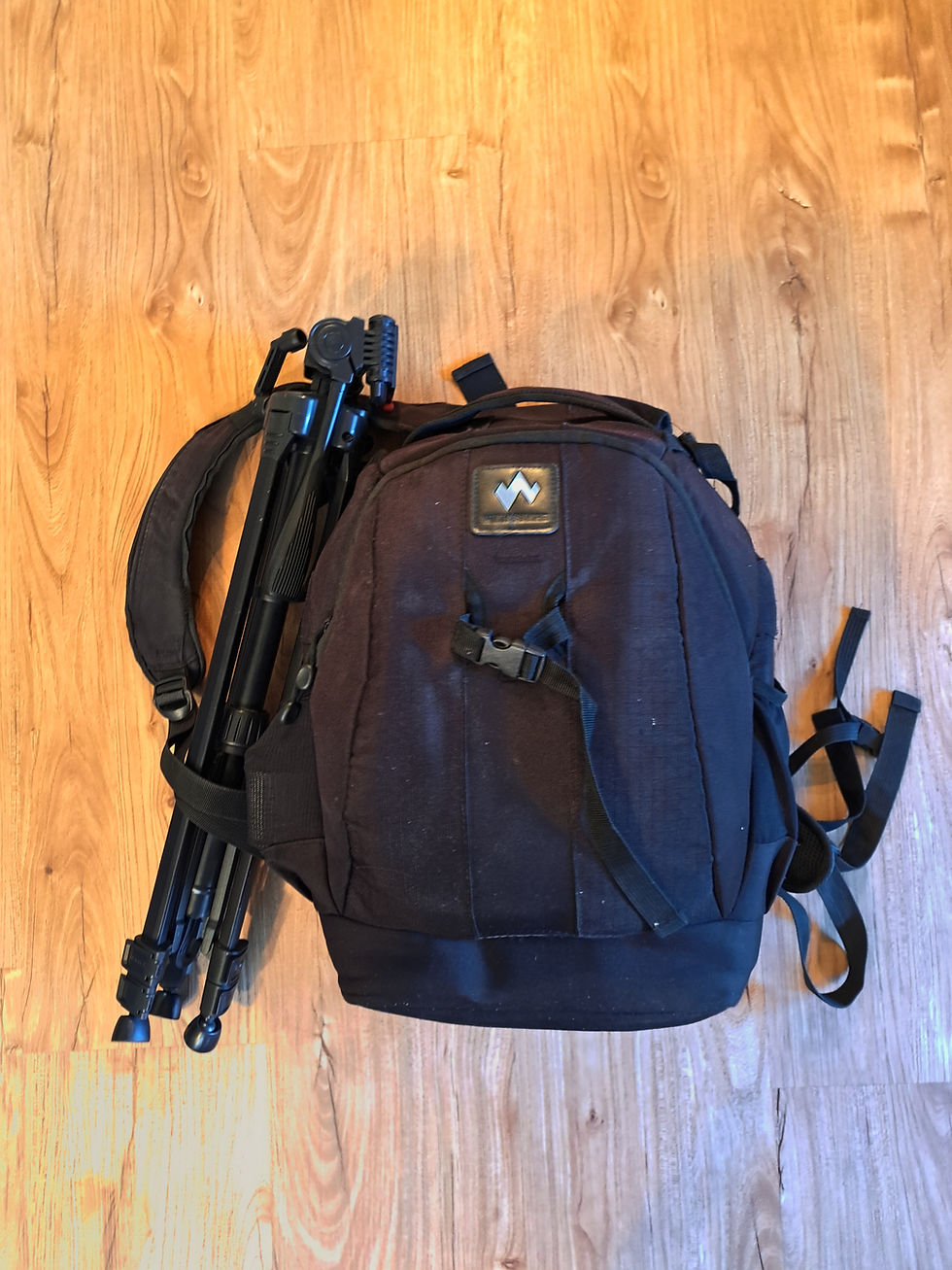 Fotografenrucksack Rucksack zum Wandern und Fotografieren in der Region Wilder Kaiser Tirol Österreich