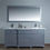 Thumbnail: Cadence Grey 72" Double Sink Vanity with Mirror