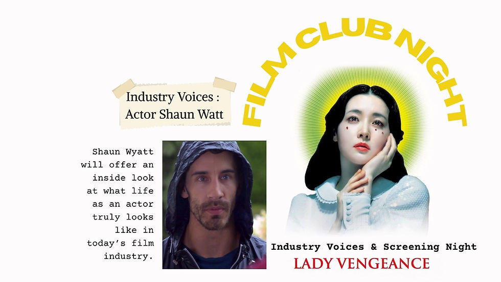 Film Club Night: Lady Vengeance (2005)