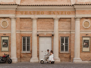 Fotoshoot in Urbino: verlovingsshoot én zwangerschapsshoot in één