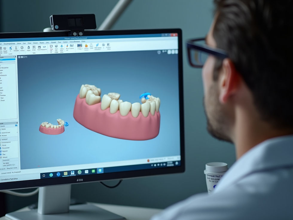 Clear aligner treatment planning using digital orthodontic software