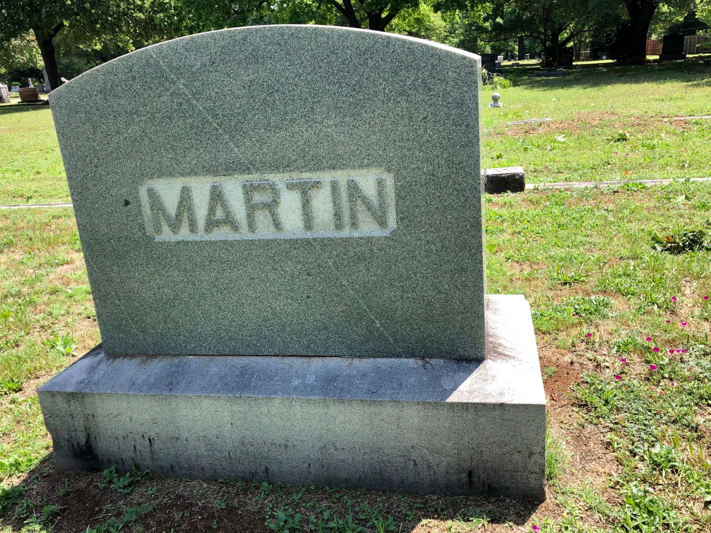 Martin Family Plot