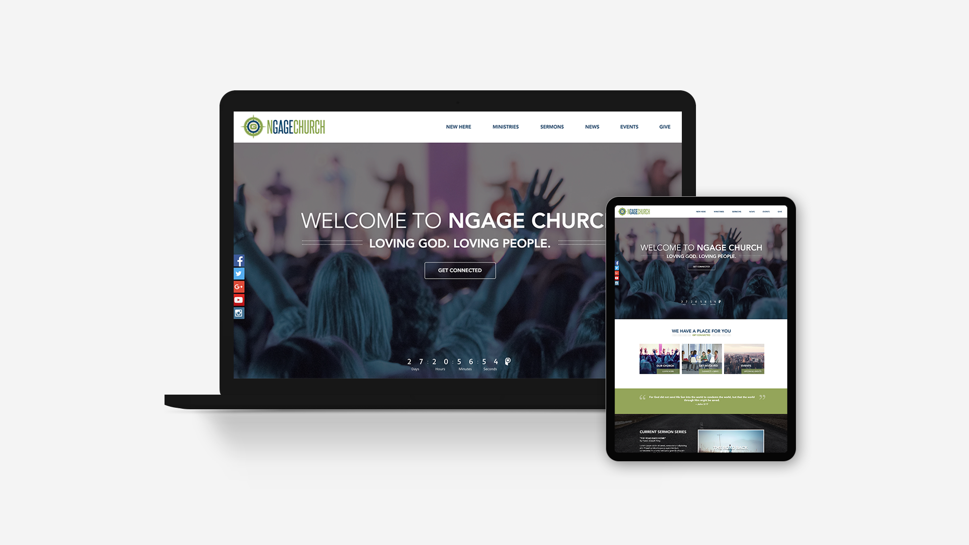 CHURCH WEB DESIGN