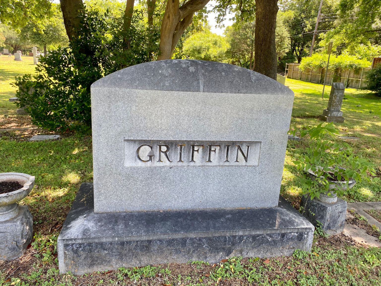 Griffin Family Plot