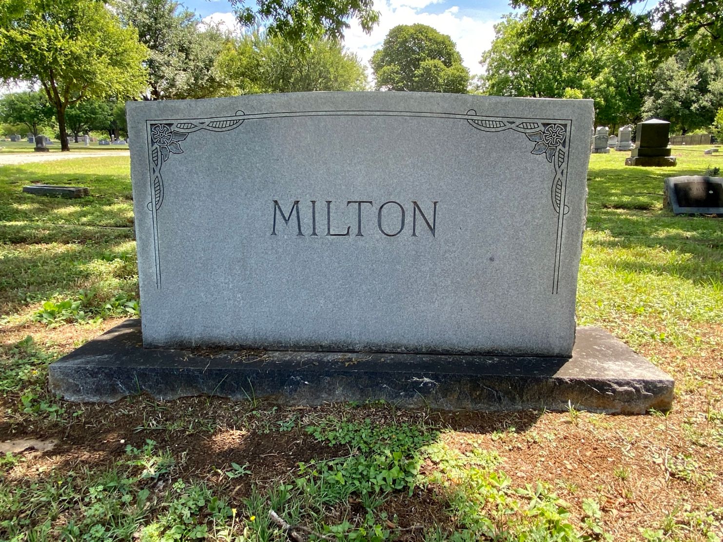 Milton Family Plot