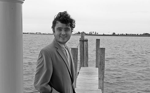 Nick at Pier B&W.jpeg