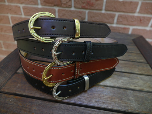 サンローランパリ　HORSESHOE BUCKLE BELT file.jpg