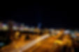 Night view of St. Louis skyline and highway lights