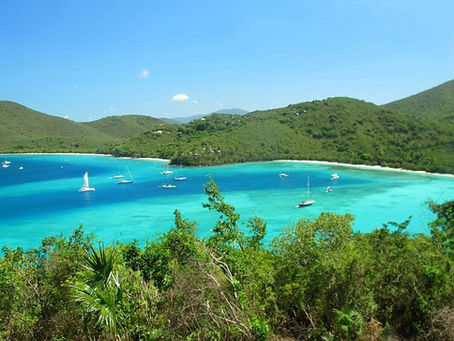 USVI sailing itinerary