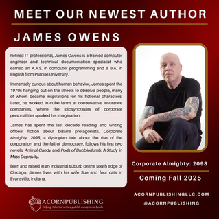 Meet our Newest Author—James Owens