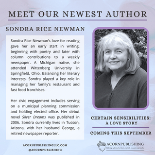Meet Our Newest Acorn – Sondra Rice Newman