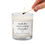 Thumbnail: Glass jar soy wax candle