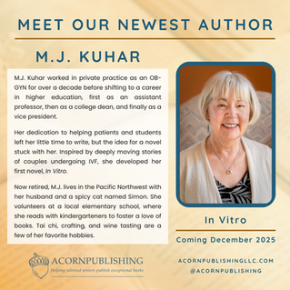 Meet Our Newest Acorn Author!