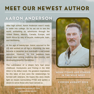 Meet Our Newest Author—Aaron Anderson