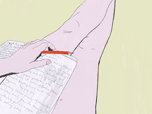 I forgot I'm a writer
