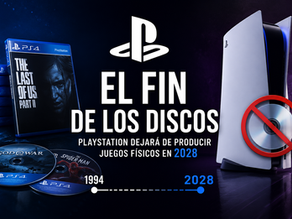 PlayStation dejará de producir juegos físicos en 2028: el fin de los discos en consolas