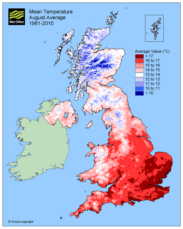 August 2017 Weather Statistics!
