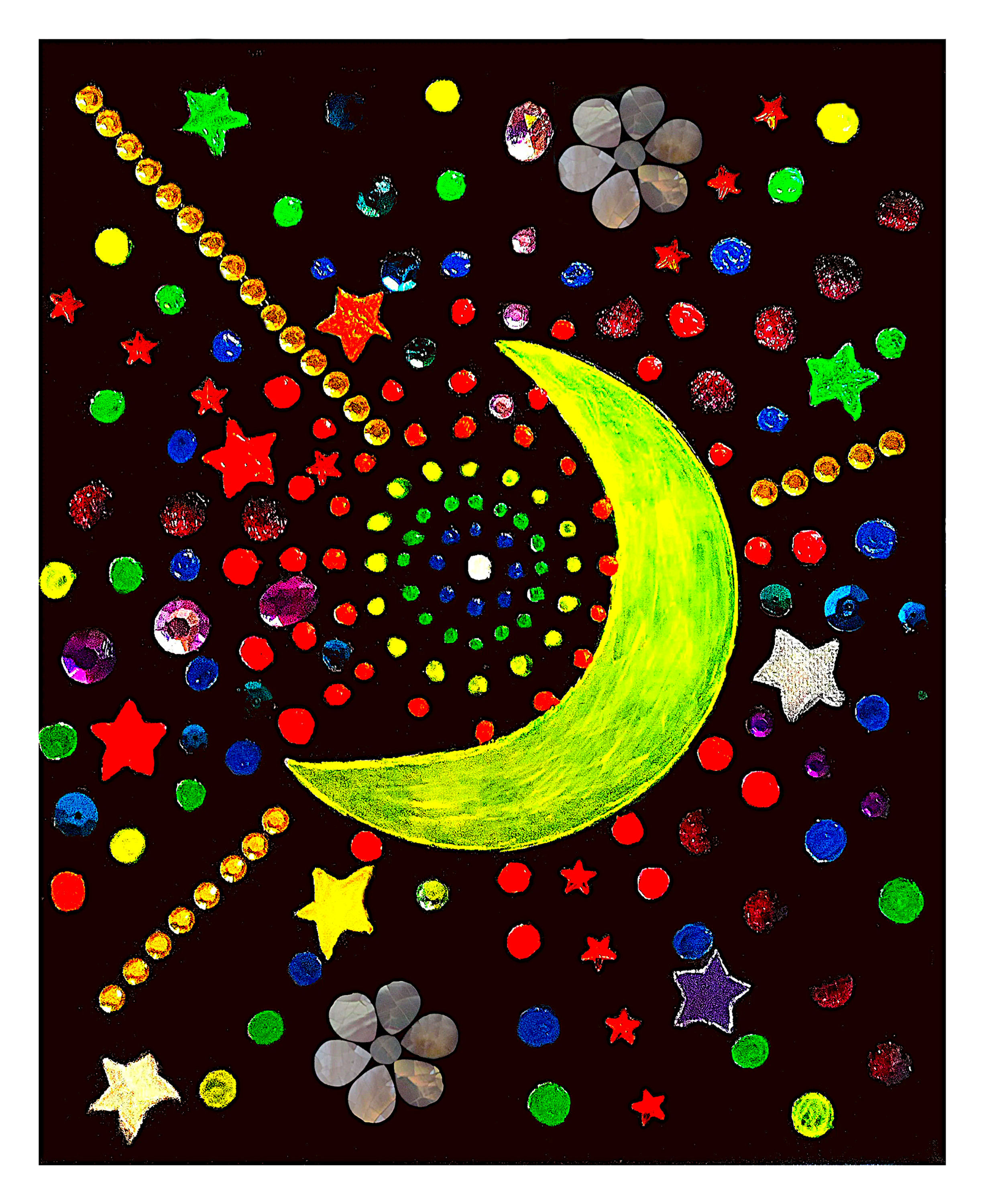 Mystic Moon digital download painting