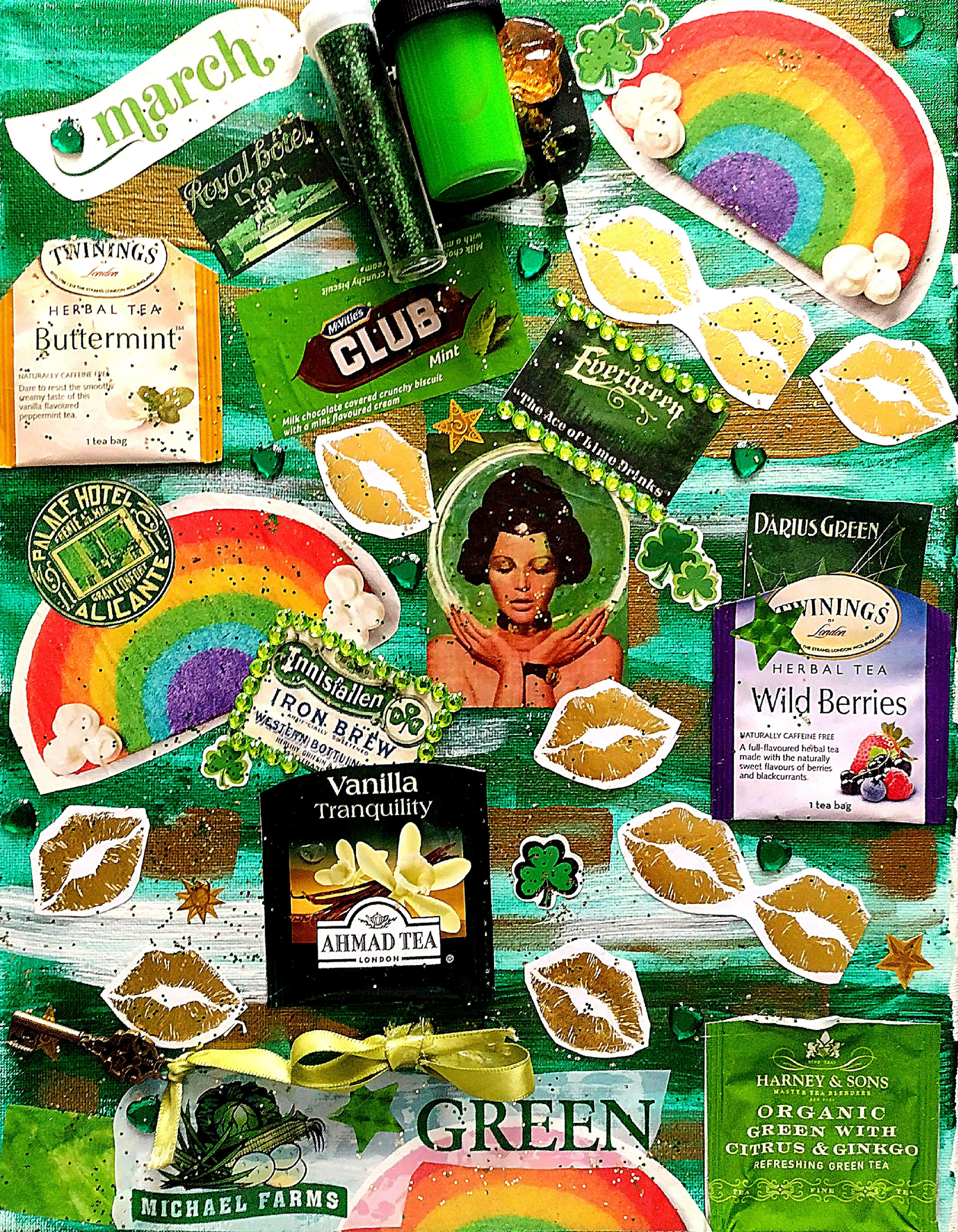 St Patrick's Day Collage Digital Download
