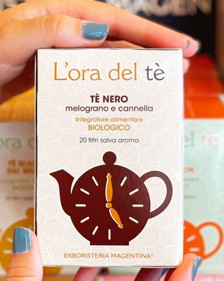 Tè nero melograno e cannella
