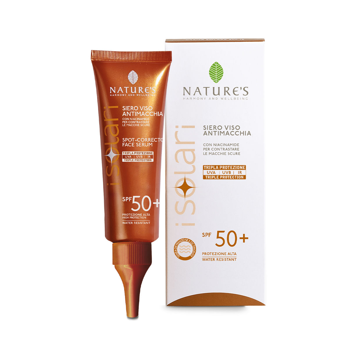 Siero Viso Antimacchia SPF 50+| Nature's Solari