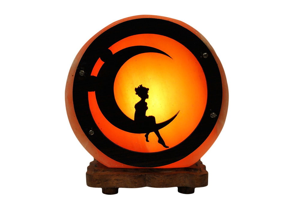 Lampada di sale himalaya "Luna"