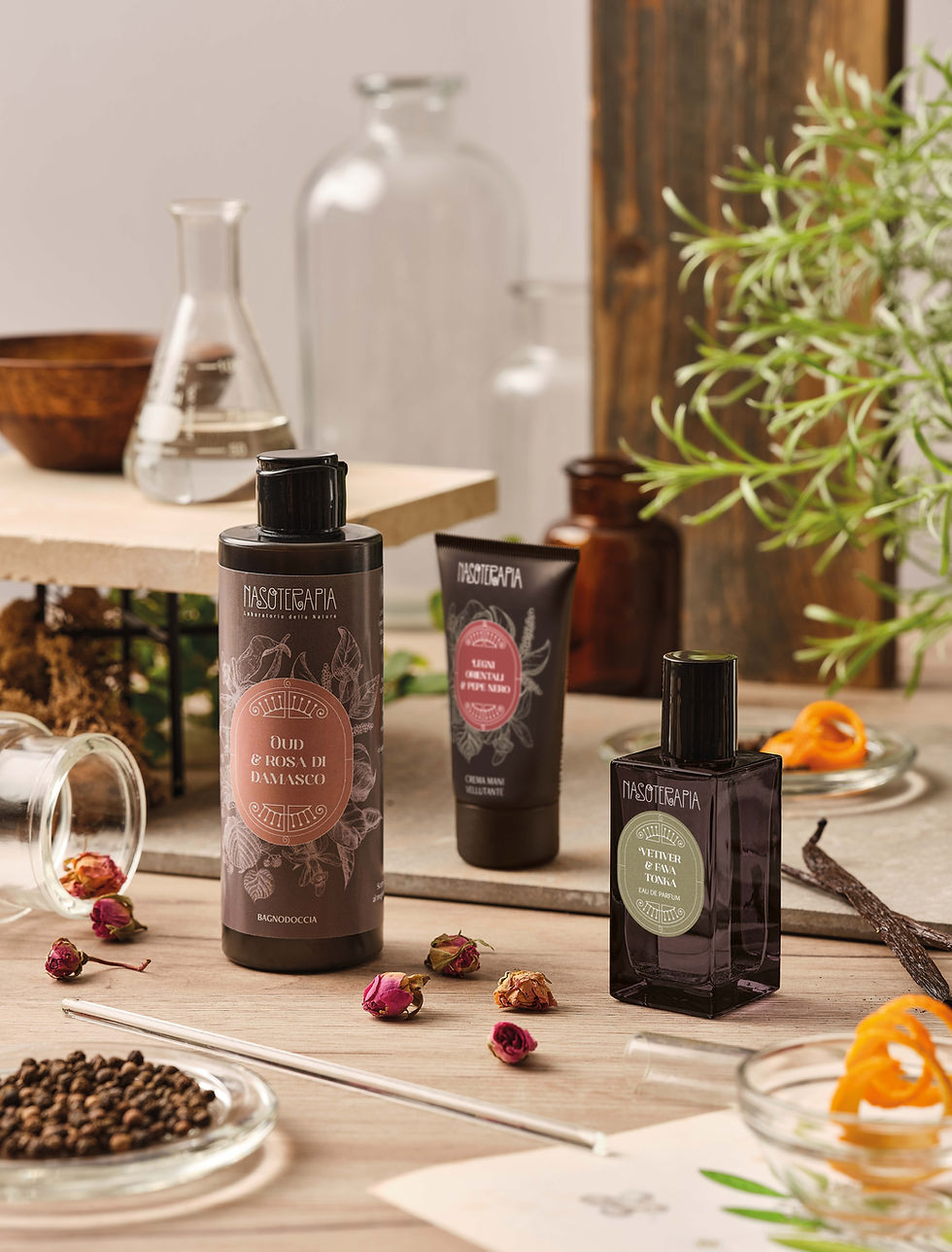 vetiver fava tonka profumi nasoterapia