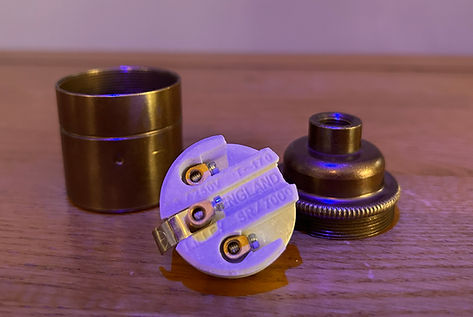All the parts and lighting accessories I source are Made in England!