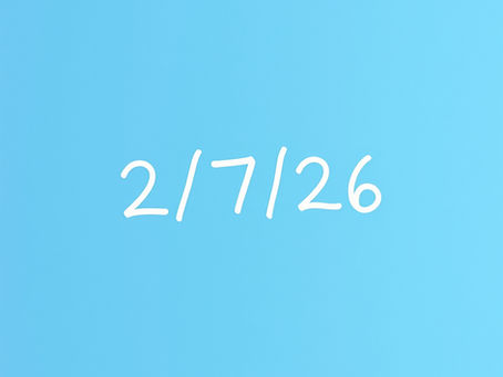 Sabbath Readings 2/7/26