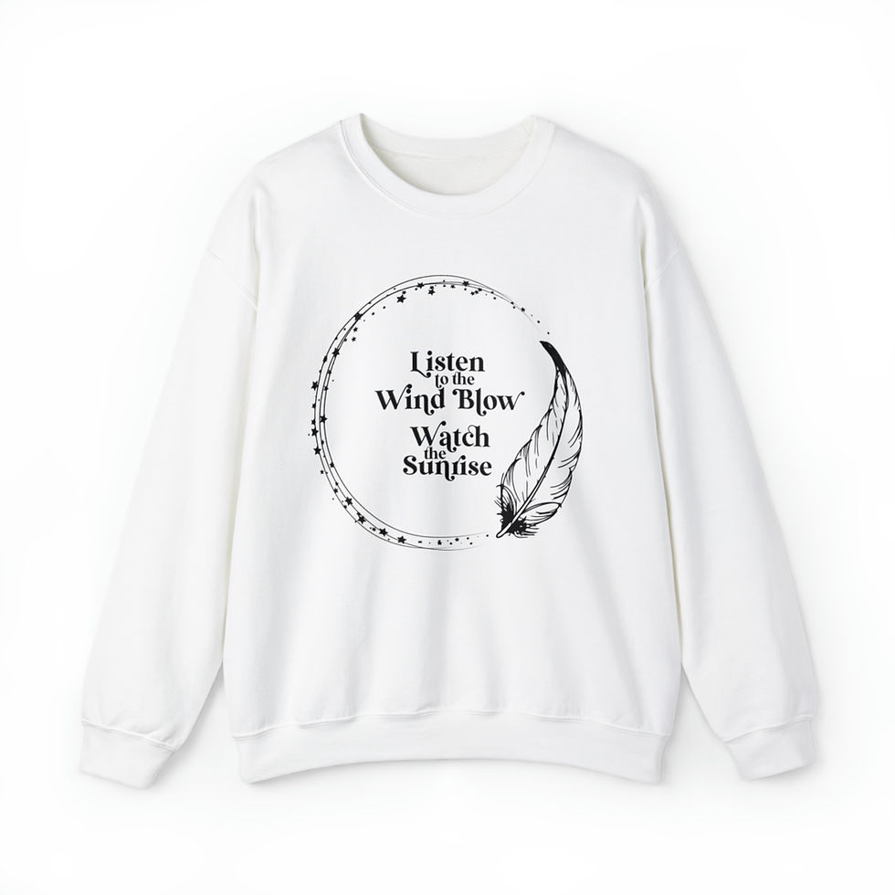 Thumbnail:  Sweatshirt-Listen to the Wind Blow