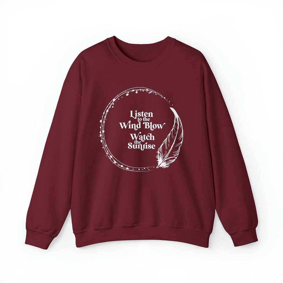 Thumbnail:  Sweatshirt-Listen to the Wind Blow