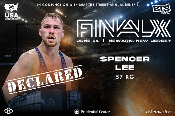 Spencer Lee accepts 2025 Final X berth at 57 kg in men's freestyle