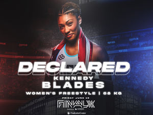 Kennedy Blades accepts 68 kg women’s freestyle berth at 2026 Final X, presented by Kerberos Capital Management