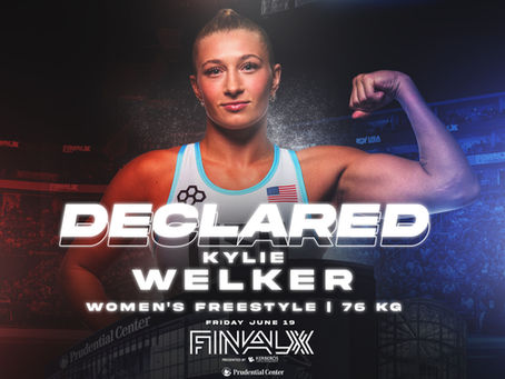Kylie Welker accepts 76 kg women’s freestyle berth at 2026 Final X, presented by Kerberos Capital Management