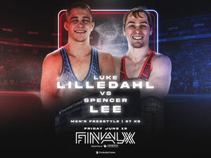 Luke Lilledahl, Spencer Lee rekindle rivalry at 57kg in men's freestyle at 2026 Final X, presented by Kerberos Capital Management