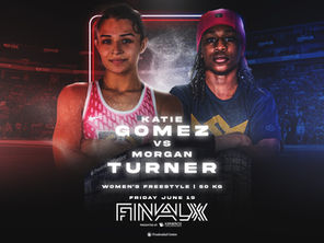 Katie Gomez, Morgan Turner battle at 50kg in women's freestyle at 2026 Final X, presented by Kerberos Capital Management